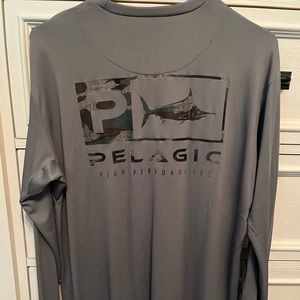 Pelagic Aquatek Icon Long Sleeve Performance Shirt - M